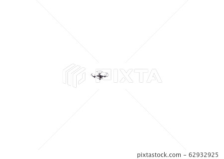 無人機遠景圖像白色背景 62932925