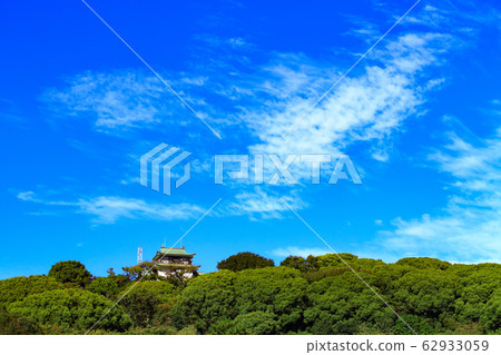 小牧市都市風景小牧城 62933059