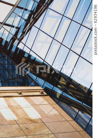 Fragments of a modern metal building 62934196