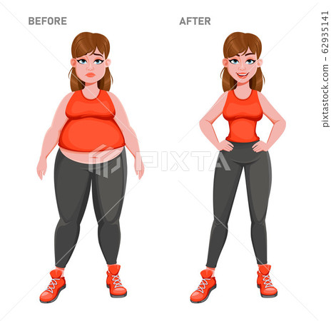 Nice girl before and after weight loss. 62935141