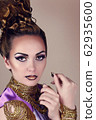 Portrait of beautiful woman in Egyptian style 62935600