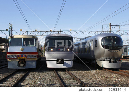 Successive Seibu Limited Express exhibited at Yokoze 62935644