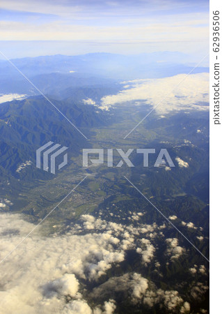 俯視圖:伊那盆地(駒根市) 俯視圖:伊那盆地(駒根市) 62936506