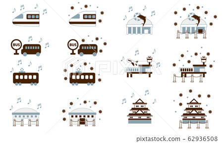 藍茶矢量插圖集電暈病毒感染病原體預防預防建築 藍茶矢量插圖集電暈病毒感染病原體預防預防建築 62936508