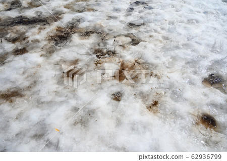 Thaw, dirty, snow Thaw, dirty, snow 62936799