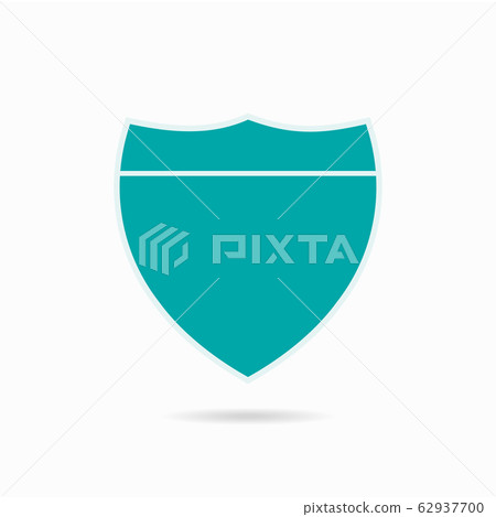 Highway sign icon isolated on white back Highway sign icon isolated on white back 62937700