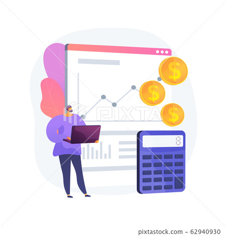 Business accounting vector concept metaphor. 62940930