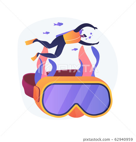 Diving school vector concept metaphor 62940959