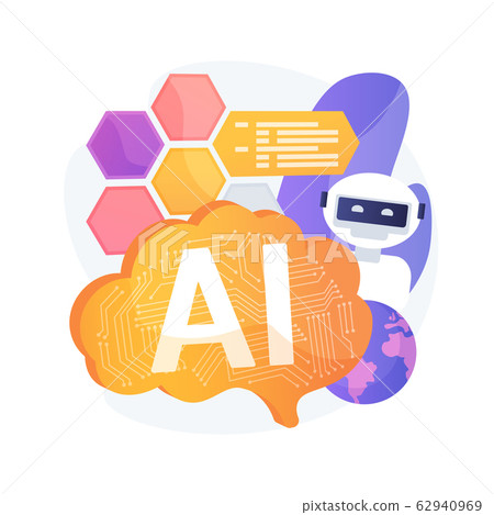 AI technology vector concept metaphor 62940969