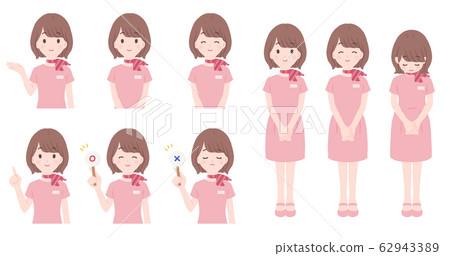 擺姿勢接受女性 62943389