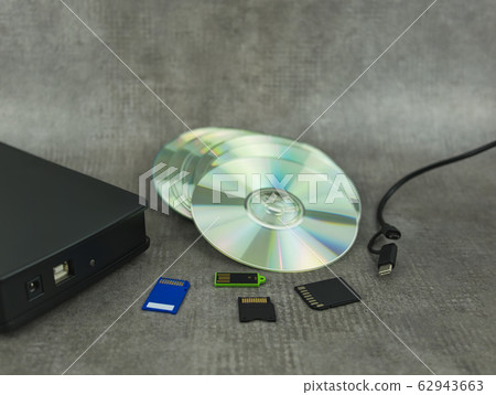 Different storage media for data backup 62943663