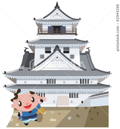 高知城堡和旅行者 高知城堡和旅行者 62944266