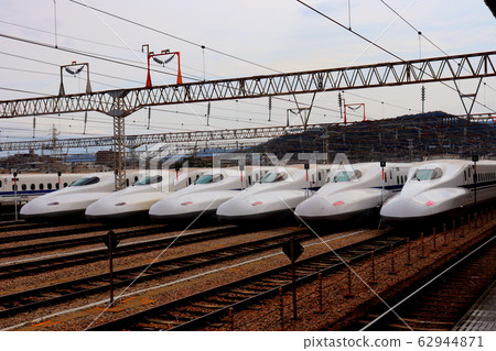 Shinkansen JR West N700 Series Hakata Minami Station Shinkansen JR West N700 Series Hakata Minami Station 62944871