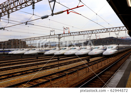 Shinkansen JR West N700 Series Hakata Minami Station Shinkansen JR West N700 Series Hakata Minami Station 62944872