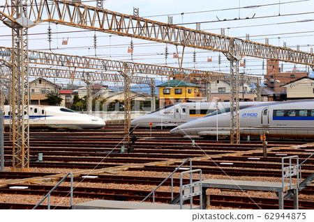 新幹線JR西日本N700系列500系列光上鐵路之星博多南站 62944875