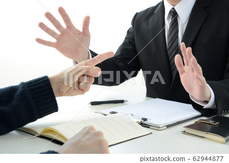 Kramer and businessman Kramer and businessman 62944877