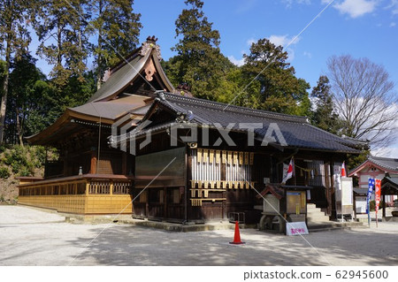 Takano Shrine, one of the three major shrines with a history of about 1500 years: Ninomiya, Tsuyama 62945600