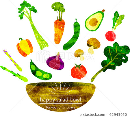 Natural salad bowl 62945950