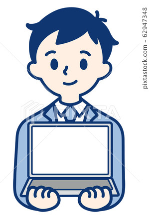 男子工資員解說PC 62947348