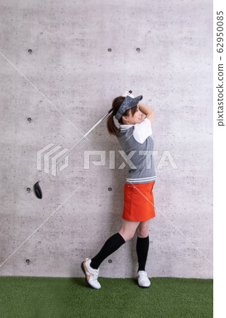 Women in golf wear Women in golf wear 62950085