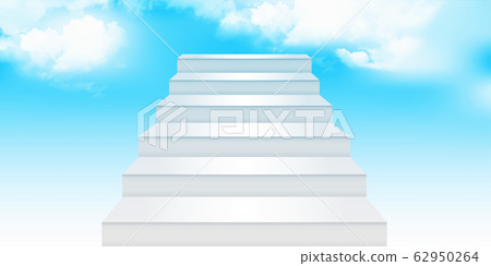 Stairs sky step background Stairs sky step background 62950264