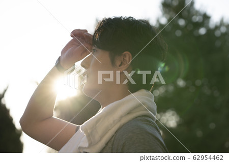 Sport, men, jogging Sport, men, jogging 62954462