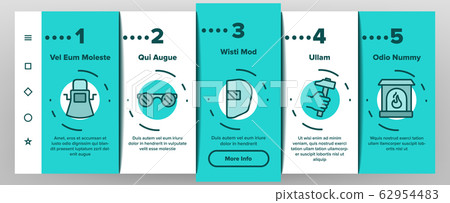 Blacksmith Onboarding Icons Set Vector Blacksmith Onboarding Icons Set Vector 62954483