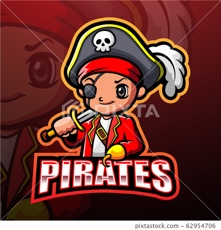 Pirate boy esport mascot logo design - Stock Illustration [62954706 ...