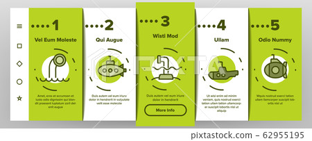 Periscope Onboarding Icons Set Vector 62955195