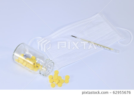 面膜和溫度計和醫學 62955676