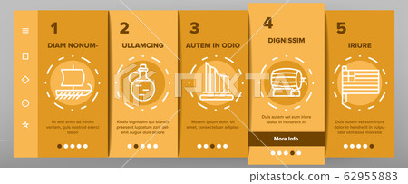 Greek Country Nation Onboarding Icons Set Vector Greek Country Nation Onboarding Icons Set Vector 62955883