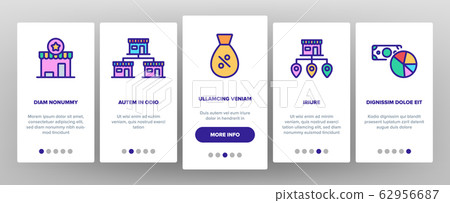 Franchise Onboarding Icons Set Vector 62956687