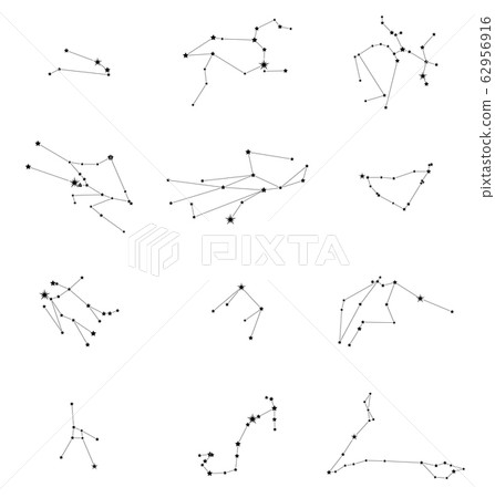 黃道十二宮星座線組 62956916