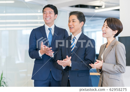 商業讚揚掌聲商業人士 62958275