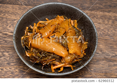 Matsumae pickles in a small bowl Matsumae pickles in a small bowl 62960312