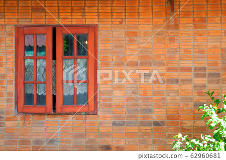 Vintage simple house old brick wall and rustic Vintage simple house old brick wall and rustic 62960681