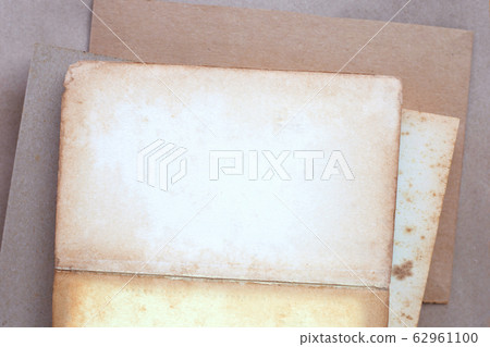 Empty old vintage brown page paper texture Empty old vintage brown page paper texture 62961100