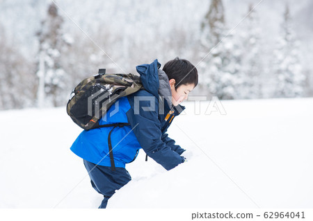 Children enjoying winter Children enjoying winter 62964041