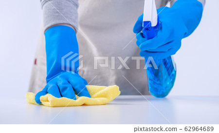 Clean the table quarantine housework housework clean house table woman Clean the table quarantine housework housework clean house table woman 62964689