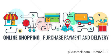 Online Internet Shopping Banner Online Internet Shopping Banner 62965102