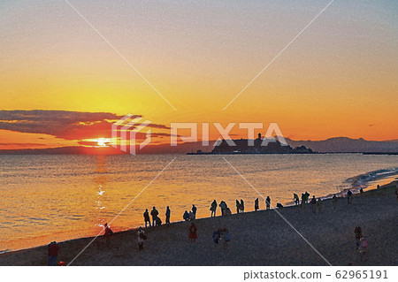 [Kanagawa Prefecture] Shonan at dusk 62965191