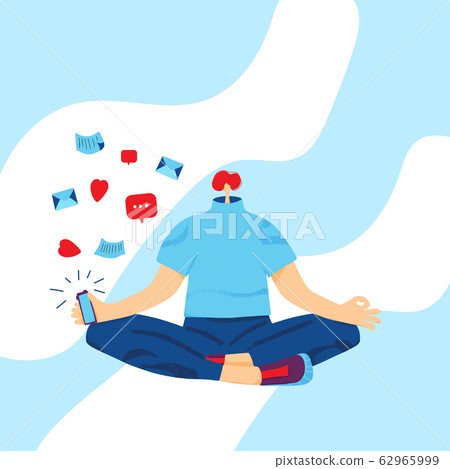 Work life balance concept. Vector human character. Work life balance concept. Vector human character. 62965999