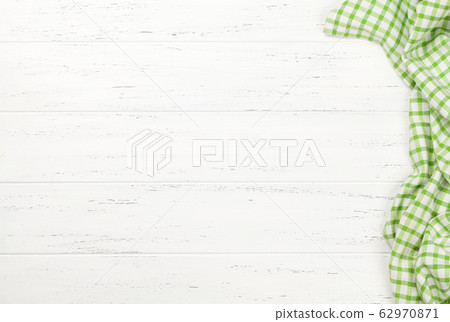 Kitchen table with tablecloth 62970871