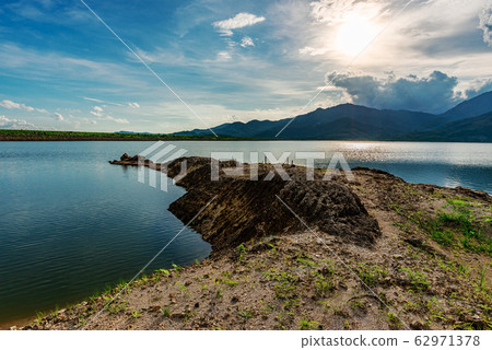 View of landscape nature and river and color of View of landscape nature and river and color of 62971378