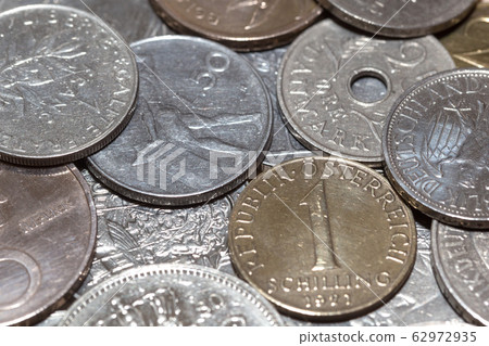 Old european coins 62972935