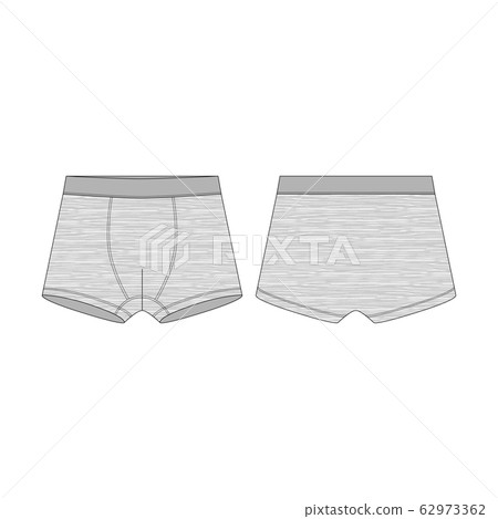 Kids melange boxers knickers underwear isolated on Kids melange boxers knickers underwear isolated on 62973362