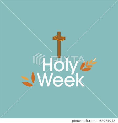 Holy week card Holy week card 62973912
