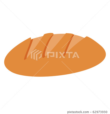 Isolated bread image 62973930