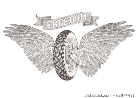 Wheel and Wings. 62974451