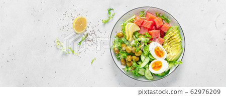 Ketogenic, keto or paleo diet lunch bowl with Ketogenic, keto or paleo diet lunch bowl with 62976209